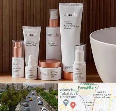 فروشگاه محصولات پوستی در شهران 