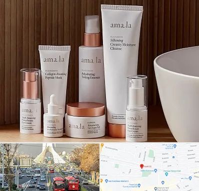 فروشگاه محصولات پوستی در خیابان آزادی 