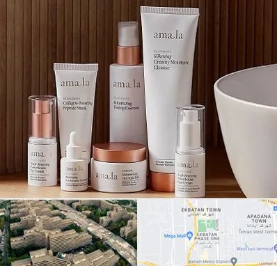 فروشگاه محصولات پوستی در اکباتان 