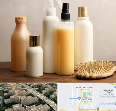 فروشگاه محصولات مو در اکباتان 