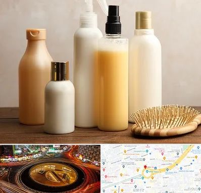 فروشگاه محصولات مو در میدان ولیعصر 