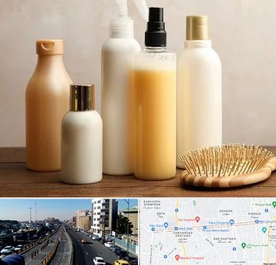 فروشگاه محصولات مو در پیروزی 