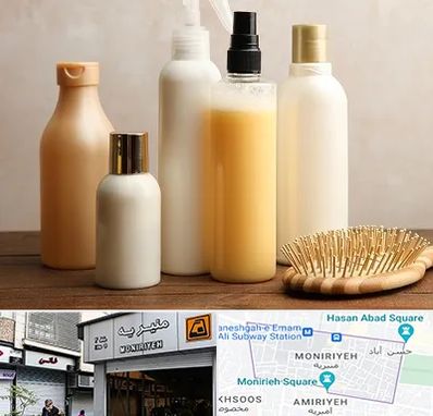 فروشگاه محصولات مو در منیریه 
