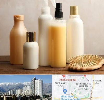 فروشگاه محصولات مو در شهرک غرب 