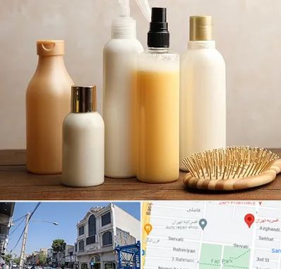 فروشگاه محصولات مو در افسریه 