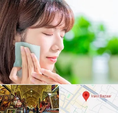 فروشگاه محصولات مراقبتی پوست و مو در بازار وکیل شیراز