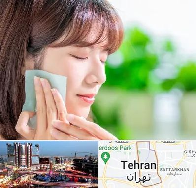 فروشگاه محصولات مراقبتی پوست و مو در صادقیه 