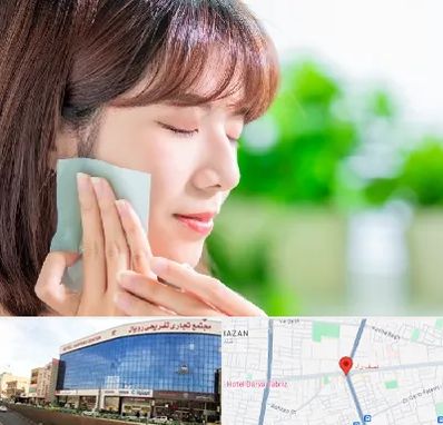 فروشگاه محصولات مراقبتی پوست و مو در نصف راه تبریز