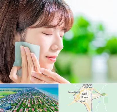 فروشگاه محصولات مراقبتی پوست و مو در ساری