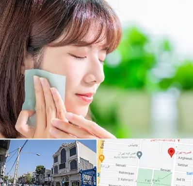 فروشگاه محصولات مراقبتی پوست و مو در افسریه 