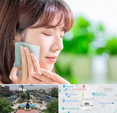 فروشگاه محصولات مراقبتی پوست و مو در بهارستان 