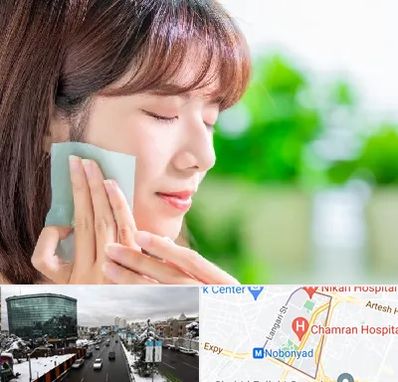 فروشگاه محصولات مراقبتی پوست و مو در اقدسیه 