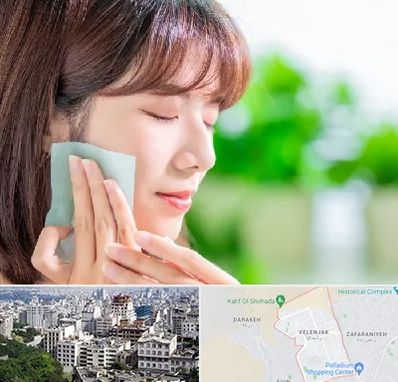 فروشگاه محصولات مراقبتی پوست و مو در ولنجک 