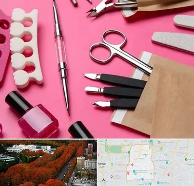 فروشگاه لوازم کاشت ناخن در منطقه 6 تهران 