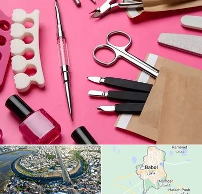 فروشگاه لوازم کاشت ناخن در بابل