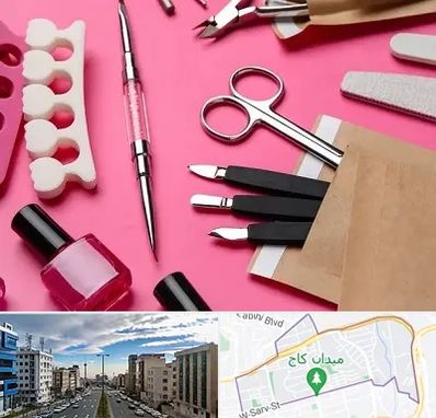 فروشگاه لوازم کاشت ناخن در سعادت آباد 