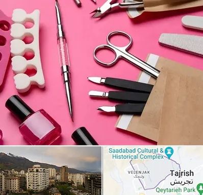 فروشگاه لوازم کاشت ناخن در زعفرانیه 