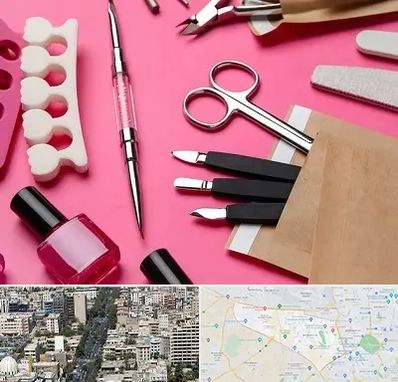 فروشگاه لوازم کاشت ناخن در منطقه 18 تهران 