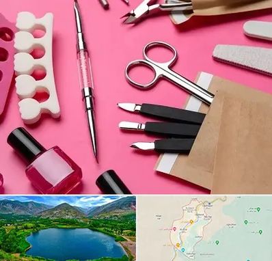 فروشگاه لوازم کاشت ناخن در رودبار