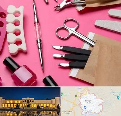 فروشگاه لوازم کاشت ناخن در برازجان