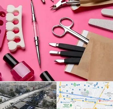 فروشگاه لوازم کاشت ناخن در فرجام