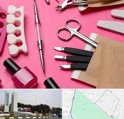 فروشگاه لوازم کاشت ناخن در بلوار فلسیطین مشهد