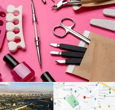 فروشگاه لوازم کاشت ناخن در هنگام 