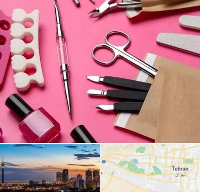 فروشگاه لوازم کاشت ناخن در غرب تهران 