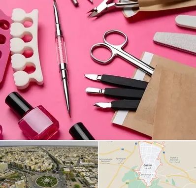 فروشگاه لوازم کاشت ناخن در قزوین