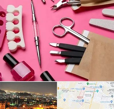 فروشگاه لوازم کاشت ناخن در مارلیک کرج