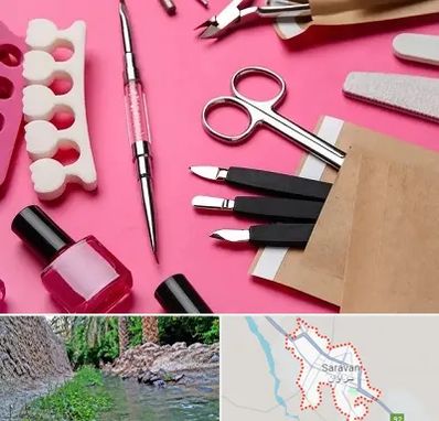 فروشگاه لوازم کاشت ناخن در سراوان