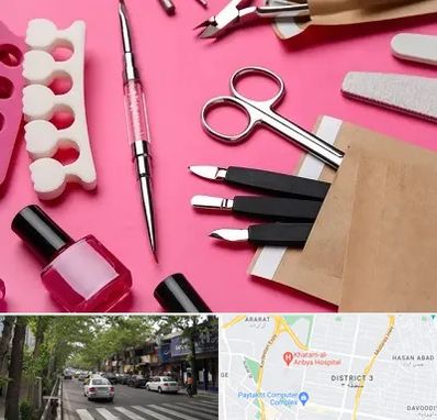 فروشگاه لوازم کاشت ناخن در ظفر 