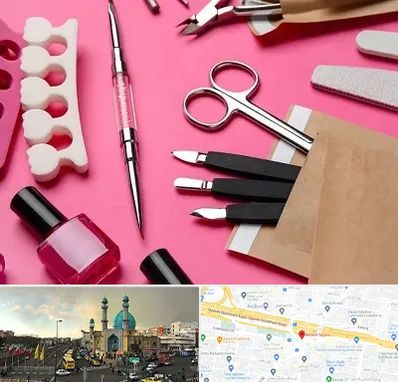 فروشگاه لوازم کاشت ناخن در رسالت 