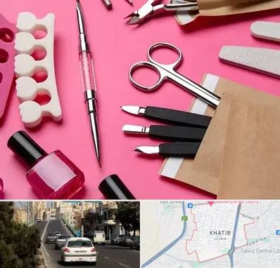 فروشگاه لوازم کاشت ناخن در خطیب تبریز