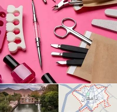 فروشگاه لوازم کاشت ناخن در دامغان