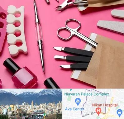 فروشگاه لوازم کاشت ناخن در آجودانیه 