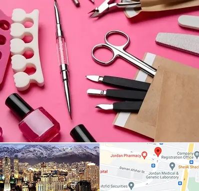 فروشگاه لوازم کاشت ناخن در جردن 