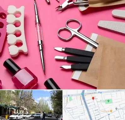 فروشگاه لوازم کاشت ناخن در کوی فیروز تبریز