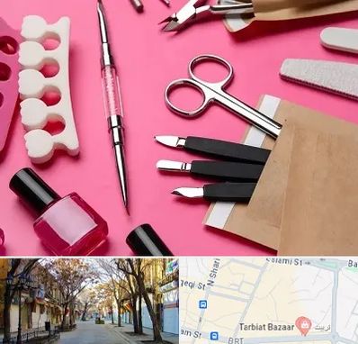 فروشگاه لوازم کاشت ناخن در تربیت تبریز