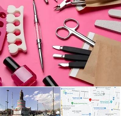 فروشگاه لوازم کاشت ناخن در کارگر جنوبی 