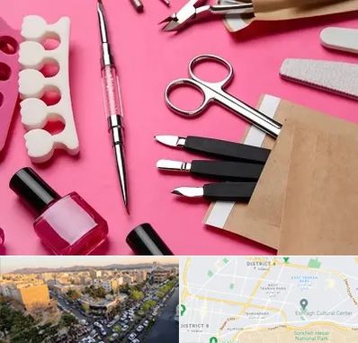 فروشگاه لوازم کاشت ناخن در تهرانپارس 