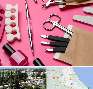 فروشگاه لوازم کاشت ناخن در رودسر