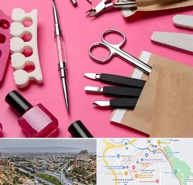 فروشگاه لوازم کاشت ناخن در معالی آباد شیراز