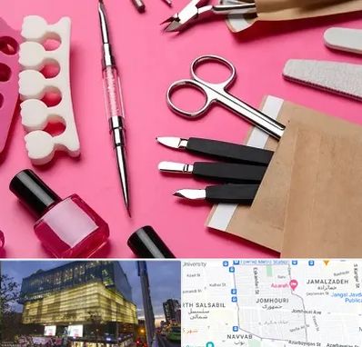 فروشگاه لوازم کاشت ناخن در جمهوری 