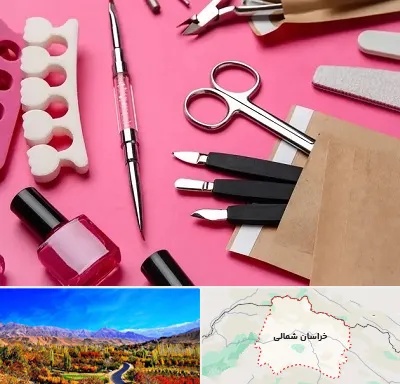 فروشگاه لوازم کاشت ناخن در خراسان شمالی