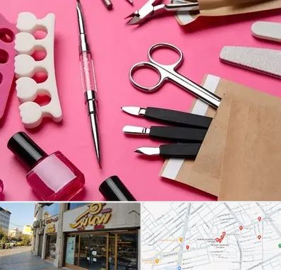 فروشگاه لوازم کاشت ناخن در عطاران قم