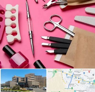 فروشگاه لوازم کاشت ناخن در صیاد شیرازی مشهد