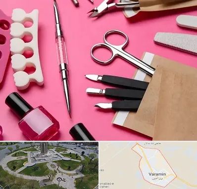 فروشگاه لوازم کاشت ناخن در ورامین