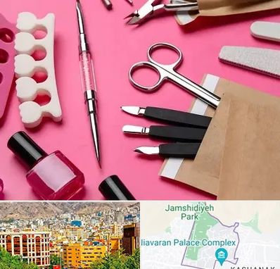 فروشگاه لوازم کاشت ناخن در نیاوران 