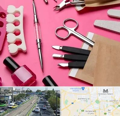 فروشگاه لوازم کاشت ناخن در جنوب تهران 